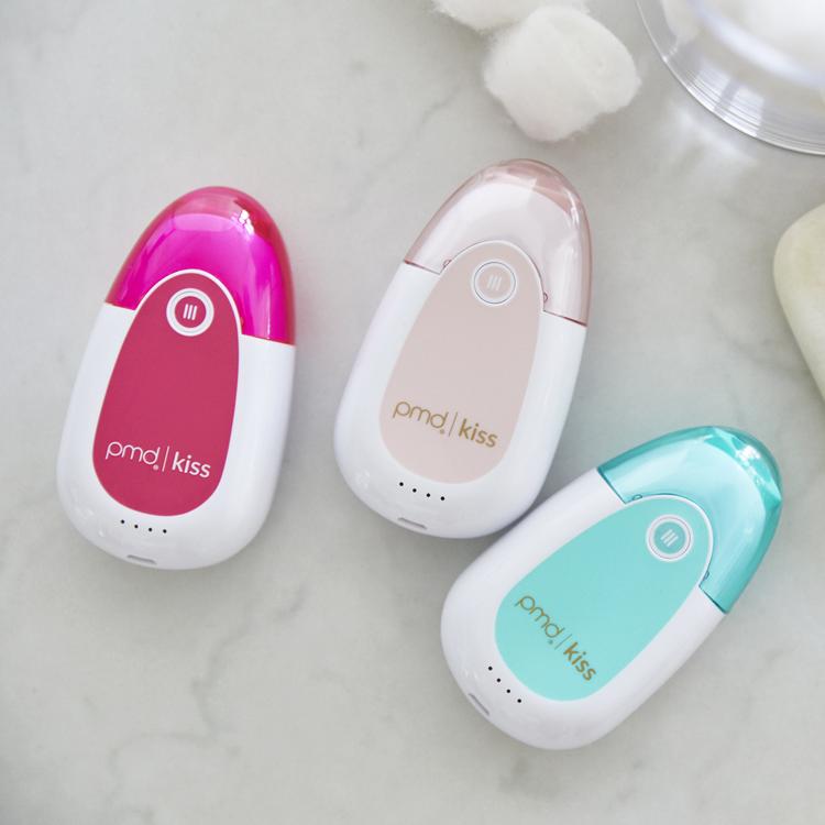 hover-image?3 PMD Kisses in Pink, Blush, & Teal on a counter