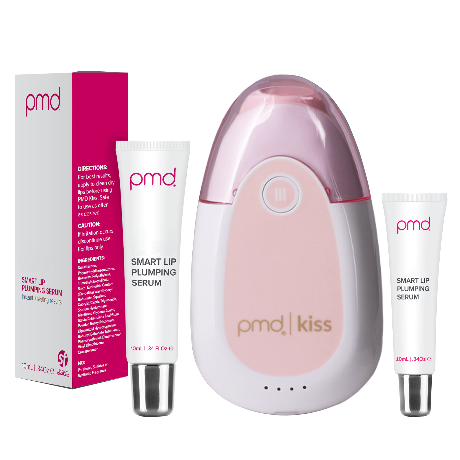 BNDL_plumped_blush?PMD Kiss System in Blush & Smart Lip Plumping Serum
