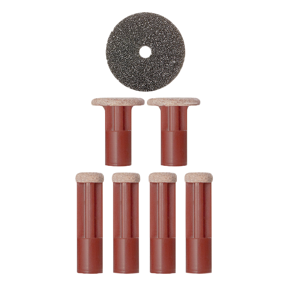 Red Replacement Discs - Very Coarse 24 Small Discs