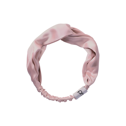 5008-HBROSE?silversilk headband in rose